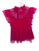 Sunday in Brooklyn Size S Hot pink Polymide & Polyester Tulle Ruffles Top Hot pink / S