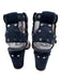 Laurence Dacade Shoe Size 38 Blue & Silver Suede Circle Studs Block Heel Sandals Blue & Silver / 38