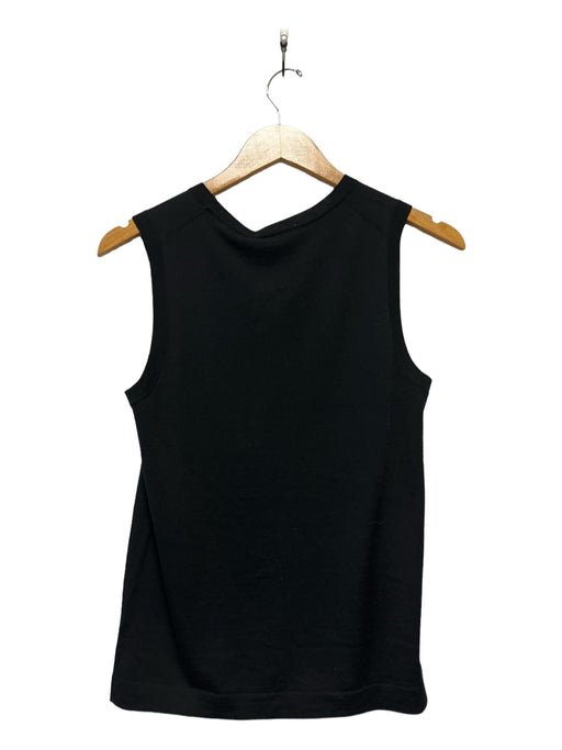 Jenni Kayne Size XS Black Wool Sleeveless Light Weight Top Black / XS
