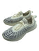 APL Shoe Size 10.5 White & Gray Nylon Lace Up Crochet Chunky Sole Sneakers White & Gray / 10.5