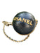 Chanel Black Leather Gold hardware Quilted Sphere Crossbody Bag Black / Mini