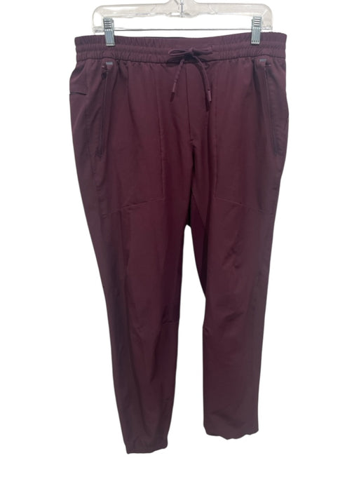Lululemon Size L Purple Polyester Solid Athletic Men's Pants Purple / L