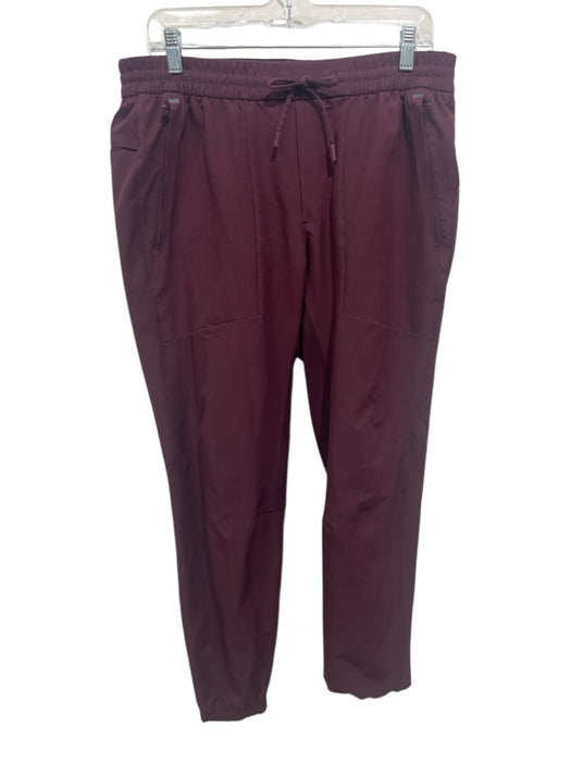 Lululemon Size L Purple Polyester Solid Athletic Men's Pants Purple / L