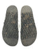 Hermes Shoe Size 41 White & Black Leather Velcro Strap H Cut Slides Sandals White & Black / 41