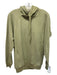 Alo Size M Lime Synthetic Solid Hoodie Men's Jacket M