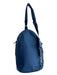 Tumi Blue Nylon Slingbacks Adjustable Metal Plate Bag Blue / One Size