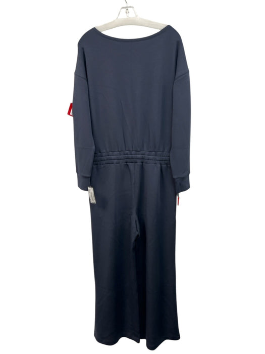Spanx Size M Dark Navy Modal & Polyester Long Sleeve Drawstring Waist Jumper Dark Navy / M