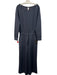 Spanx Size M Dark Navy Modal & Polyester Long Sleeve Drawstring Waist Jumper Dark Navy / M