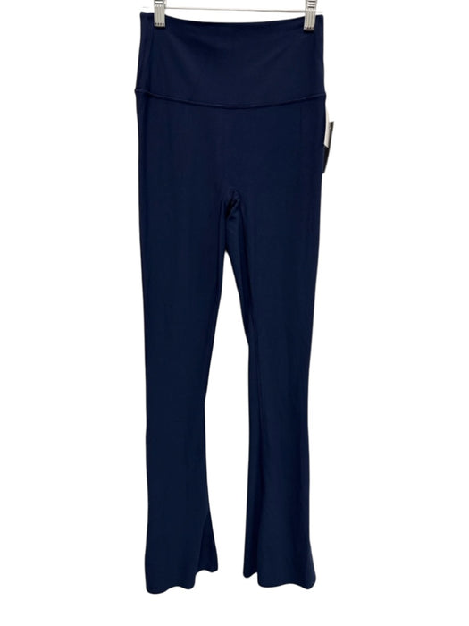 Spanx Size M Navy Nylon Blend Athletic Full Length Solid Leggings Navy / M