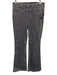 Spanx Size M Gray Poly Blend Stretch Jegging Bell Bottom Pants Gray / M