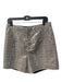 Maeve Size 10 Black, Gray & Gold Plaid Spangles Side Pocket Zip Fly Shorts Black, Gray & Gold / 10