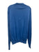 Peter Millar Size XL Blue Cotton Solid Quarter Zip Men's Jacket Blue / XL