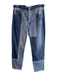 Rag & Bone Size 36 Medium Wash Cotton Blend High Rise Colorblock Zip Fly Jeans Medium Wash / 36