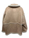 Mother Size L Tan & cream Polyester Faux Shearling Embroidered Pockets Coat Tan & cream / L