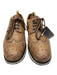 Prada Shoe Size 10 AS IS Brown Leather Wingtip Dress Men's Shoes 10