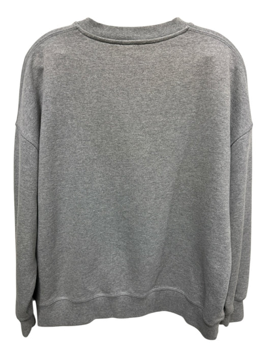 Alexander McQueen Size 38 Gray & Red Cotton Long Sleeve graphic Jogger Pant Set Gray & Red / 38