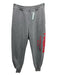 Alexander McQueen Size 38 Gray & Red Cotton Long Sleeve graphic Jogger Pant Set Gray & Red / 38
