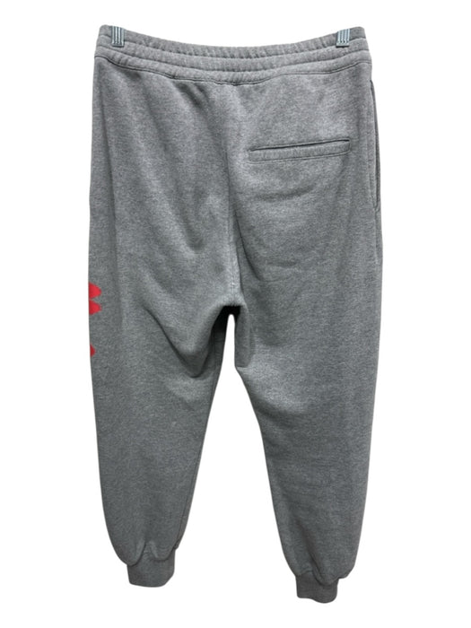Alexander McQueen Size 38 Gray & Red Cotton Long Sleeve graphic Jogger Pant Set Gray & Red / 38