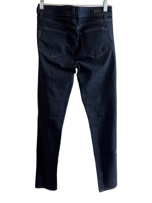 Paige Size 29 Dark Wash Cotton Blend Mid Rise Zip Fly 5 Pocket Skinny Jeans Dark Wash / 29