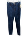 Madewell Size 28 Dark Wash Cotton Zip Fly High Rise Whiskering Skinny Jeans Dark Wash / 28