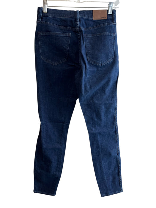 Madewell Size 28 Dark Wash Cotton Zip Fly High Rise Skinny Jeans Dark Wash / 28