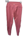 Set Active Size S Pink & White Polyester Blend Contrast Trim Athletic Set Pink & White / S