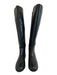 Larroude Shoe Size 8 Black Leather Suede Tall Boots Black / 8