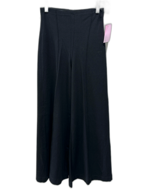 Ripley Rader Size 1 / S Black Viscose Blend Pintuck Front Mid Rise Pants Black / 1 / S