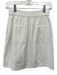 Diane Von Furstenberg Size 0 White No Fabric Tag Zip Up Pockets Skirt White / 0