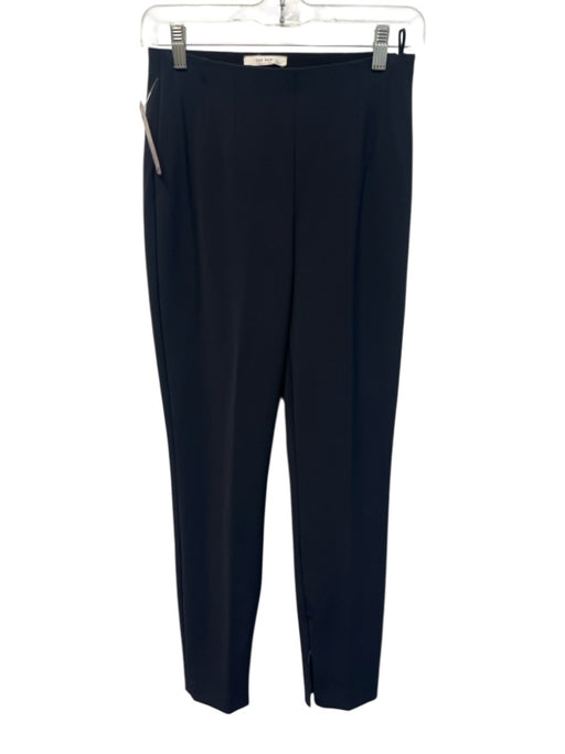 The Row Size S Navy Polyamide Trouser Slim Fit Side Zip Pants Navy / S