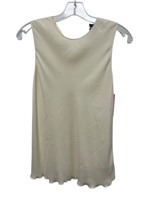 Theory Size XS White Silk Sleeveless Top White / XS