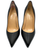 Christian Louboutin Shoe Size 37 Black Leather Stiletto Red Bottom Pumps Black / 37