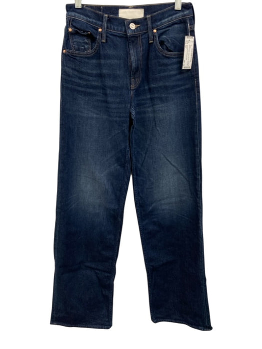 Mother Size 24 Medium Wash Cotton Zip Fly Jeans Medium Wash / 24
