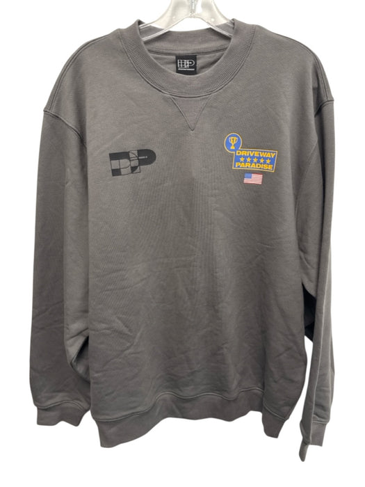 Driveway Paradise Size S Grey Cotton Sweatshirt Grey / S