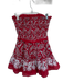 Sea New York Size S Red & Black Cotton Strapless Bandana Print Smocked Dress Red & Black / S