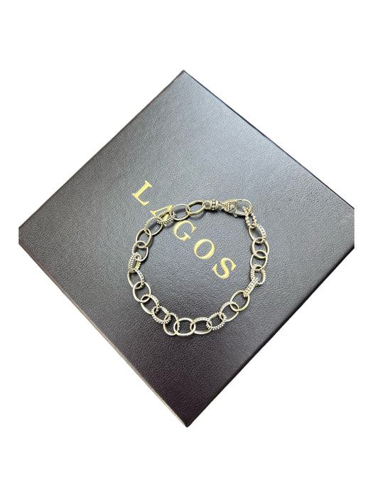 Lagos Silver Sterling Silver Links Bracelet Silver