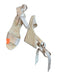 Loeffler Randall Shoe Size EST 8 Tan & Gold Leather Metallic Espadrille Sandals Tan & Gold / EST 8