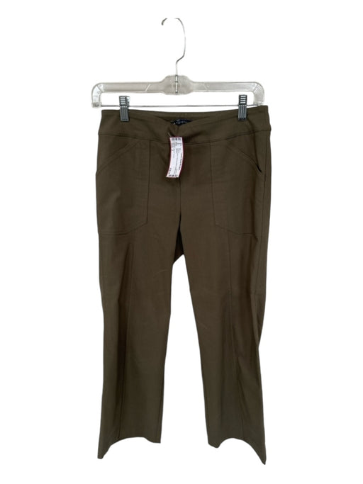 Elliott Lauren Size 2 Olive Green Viscose Blend Elastic Waist Pants Olive Green / 2