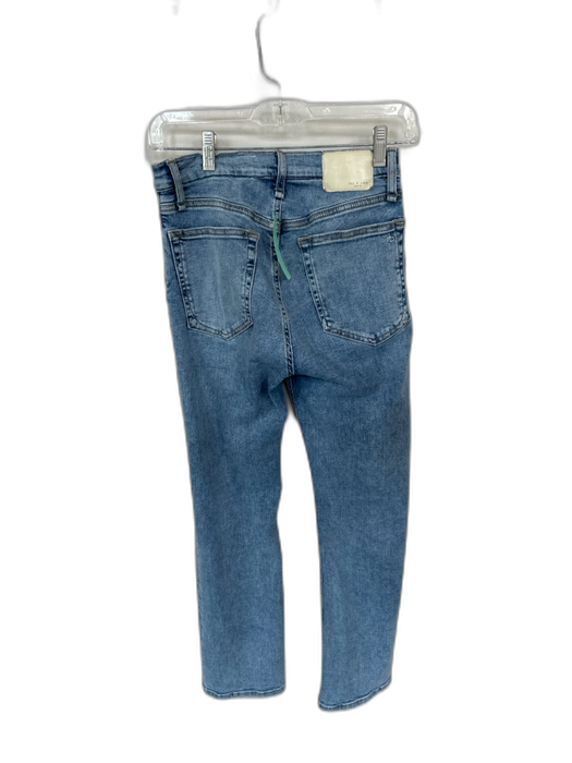 Rag & Bone Size 26 Light Wash Cotton Blend Low Rise Straight Leg Jeans Light Wash / 26
