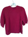 Joie Size S Pink Cotton Knit Short Sleeve Puff Top Pink / S