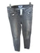 Paige Size 26 Gray Cotton Blend Mid Rise Skinny Jeans Gray / 26