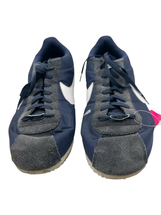 Nike Shoe Size 15 AS IS Navy Blue & White Suede Low Top Men's Shoes Navy Blue & White / 15