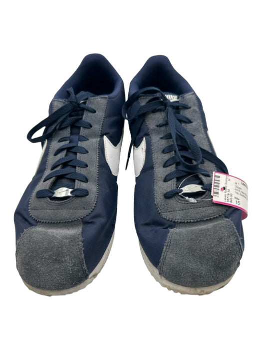 Nike Shoe Size 15 AS IS Navy Blue & White Suede Low Top Men's Shoes Navy Blue & White / 15