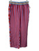 Me369 Size XS Pink, Blue & Red Viscose Blend Elastic Waistband Floral Pants Pink, Blue & Red / XS