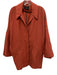 Rachel Comey Size 6 Burnt Orange Cotton Blend Gauze Oversized Slouchy Coat Burnt Orange / 6