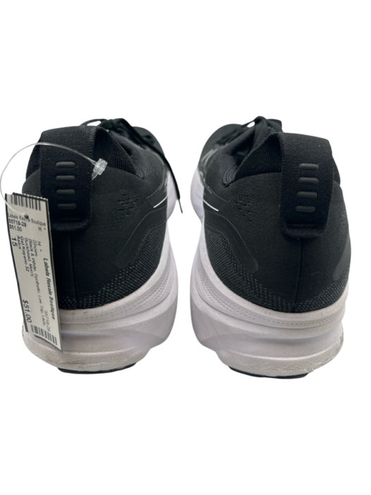 Asics Shoe Size 15 Black & White Synthetic Low Top Men's Shoes Black & White / 15