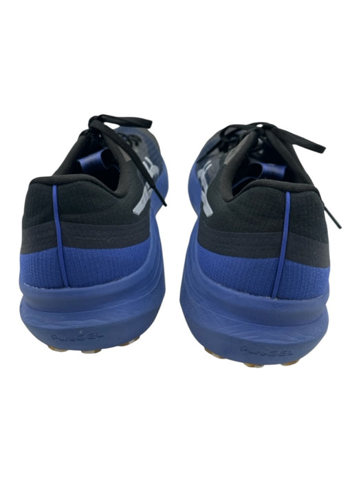 Asics Shoe Size 15 AS IS Blue & Black Synthetic Low Top Men's Shoes Blue & Black / 15