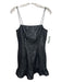 Saylor Size S Gunmetal & black Polyester & Lurex Spaghetti Strap Dress Gunmetal & black / S