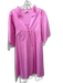 Sofia Size Est M Bubblegum Pink Cotton Blend Ruffle Collar Wide Sleeve Dress Bubblegum Pink / Est M