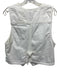 Favorite Daughter Size S White Cotton Denim Sleeveless Button Front Vest Top White / S